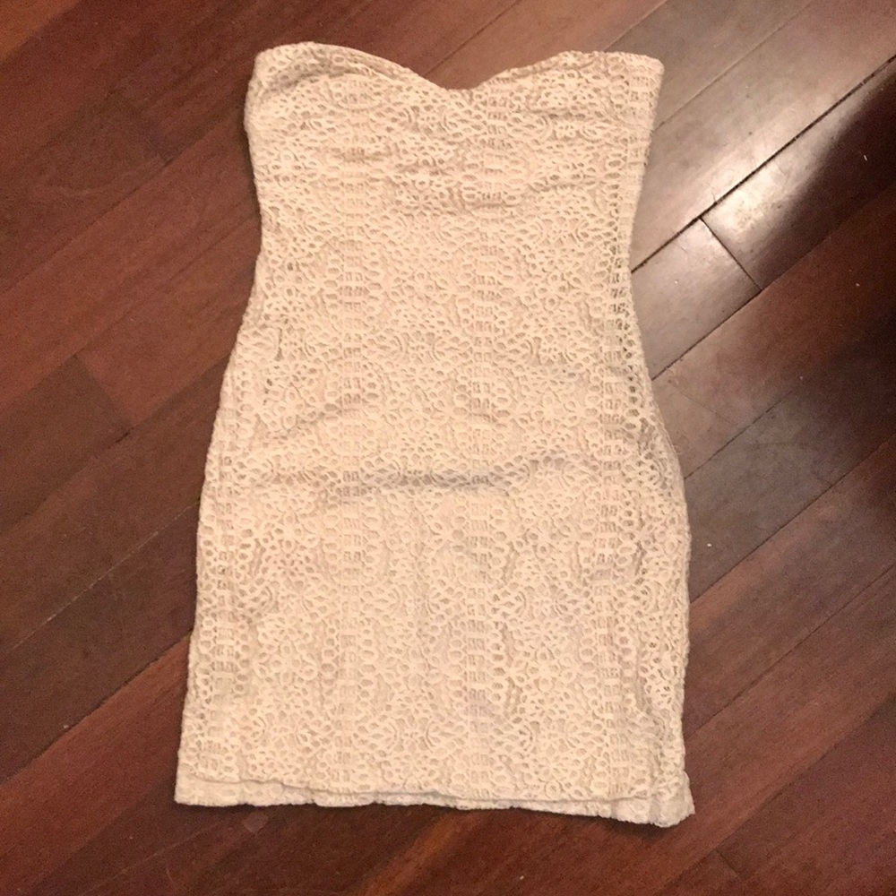 Sparkle & Fade strapless dress